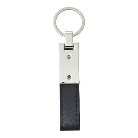 Steel and PU key holder Keon cobalt blue | No Branding | not available | not available