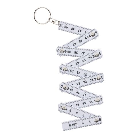 Plastic foldable ruler Holly white | No Branding | not available | not available