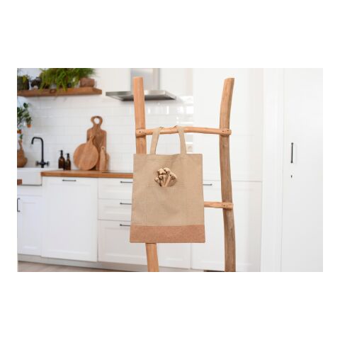 RPET polyester (600D) tote bag Ophelia khaki | No Branding | not available | not available