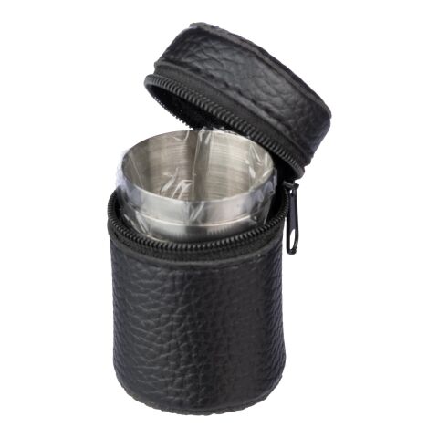 Stainless steel liquor cups Benjamin black | No Branding | not available | not available
