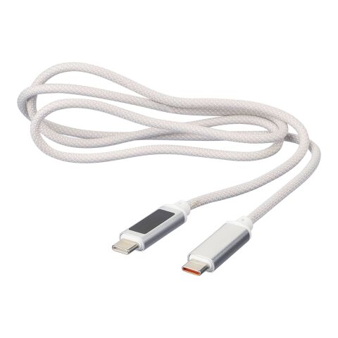 Nylon charging cable 100W Gerd light grey | No Branding | not available | not available