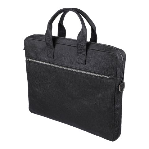 Tomato leather laptop bag Lillian black | No Branding | not available | not available