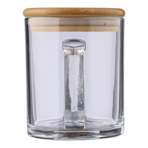 Recycled glass drinking mug 300 ml Ashley neutral | No Branding | not available | not available