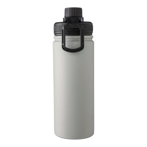 Stainless steel double-walled drinking bottle 500 ml Chad grey | No Branding | not available | not available