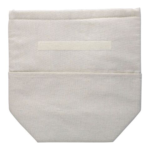 Recycled cotton (220 gsm) rolltop cooler bag Faith khaki | No Branding | not available | not available