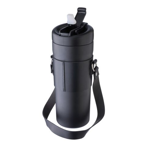 Stainless steel double-walled drinking bottle 730 ml Kelvin black | No Branding | not available | not available