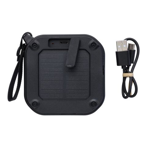 Recycled ABS outdoor speaker Lois black | No Branding | not available | not available