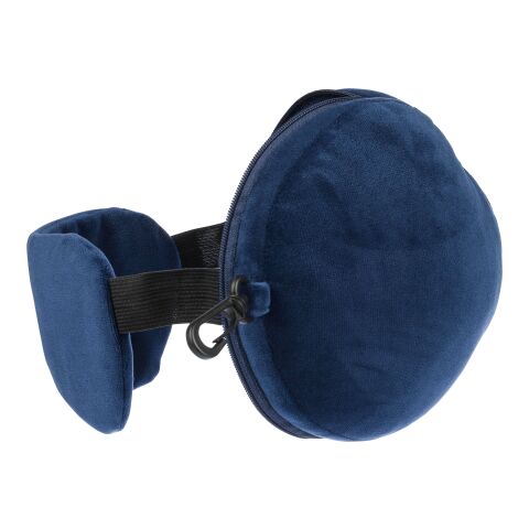 Polytester travel pillow Leontine black | No Branding | not available | not available