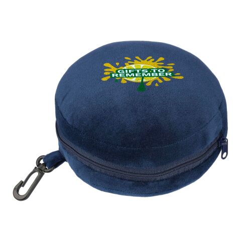 Polytester travel pillow Leontine black