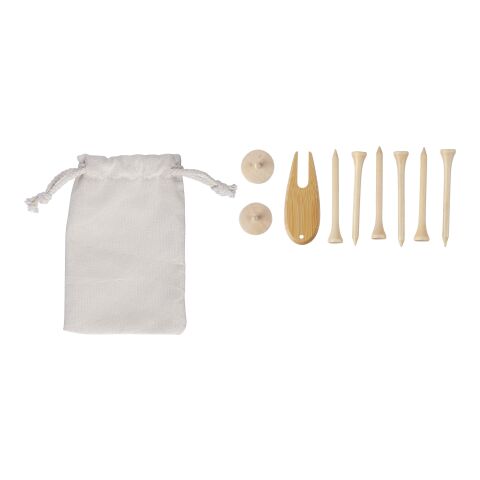 Wooden golf tees Nyssa brown | No Branding | not available | not available