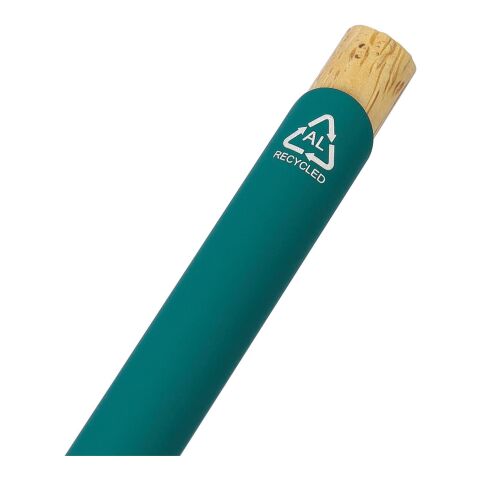 Recycled aluminium ballpen Calandra green | No Branding | not available | not available