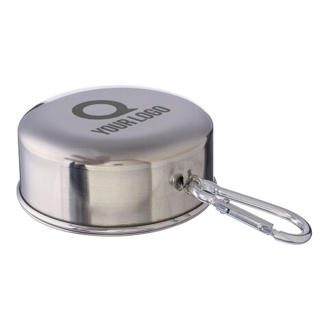 Stainless steel foldable cup Annette silver | No Branding | not available | not available