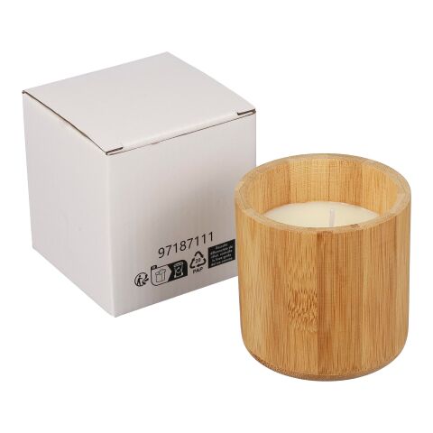 Bamboo candle Eli brown | No Branding | not available | not available