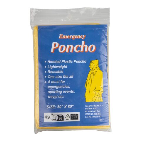 PE poncho Pablo orange | No Branding | not available | not available