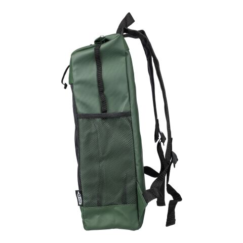 rPET polyester (600D) roll-top backpack Yani black | No Branding | not available | not available