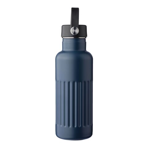 Recycled stainless steel double-walled drinking bottle (500 ml) Lior grey | No Branding | not available | not available