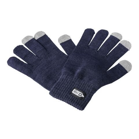 rPET touchscreen gloves Nira blue | No Branding | not available | not available