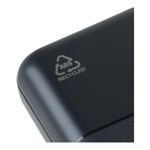 Recycled ABS powerbank Rayen white | No Branding | not available | not available