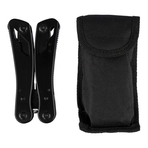 Black aluminium multitool Ariane black | No Branding