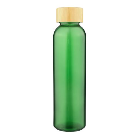 Glass drinking bottle (500 ml) Levi green | No Branding