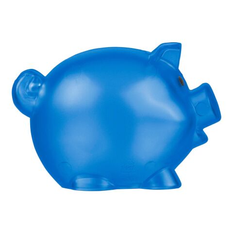 Recycled PS plastic piggy bank Vivi red | No Branding