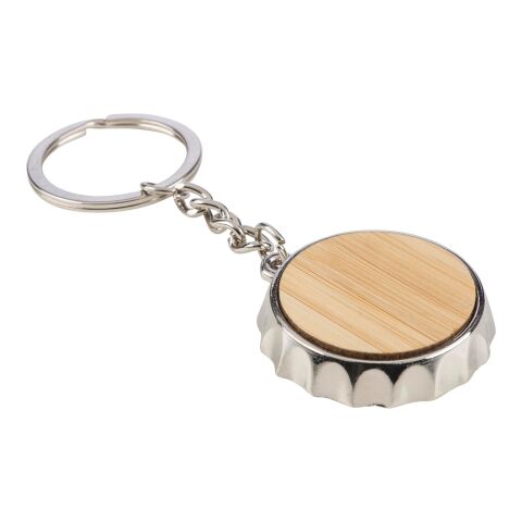 Zinc alloy keychain Finn brown | No Branding