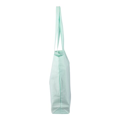 Oeko-Tex® cotton (140 gsm) shopping bag Tarin pastel green | No Branding