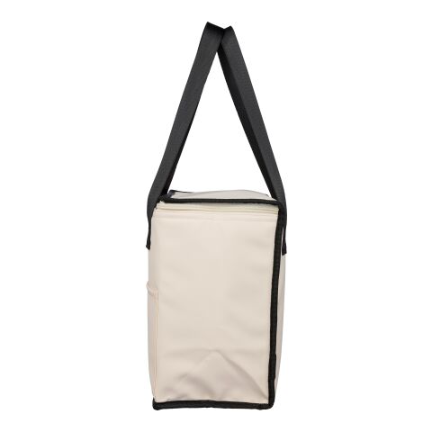 Recycled PU cooler bag Adira beige | No Branding
