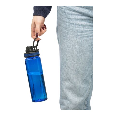 rPET drinking bottle (750 ml) Olivian cobalt blue | No Branding | not available | not available