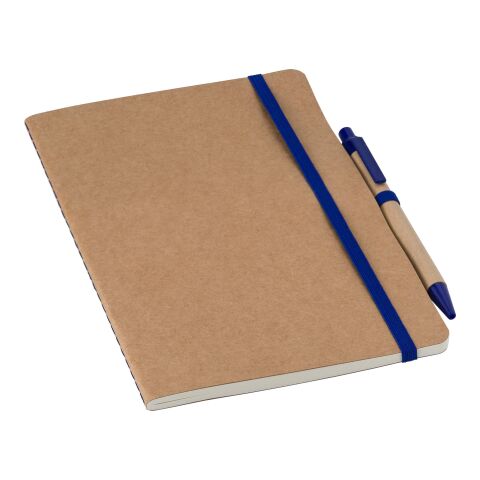 Recycled carton notebook (A5) Theodore cobalt blue | No Branding | not available | not available