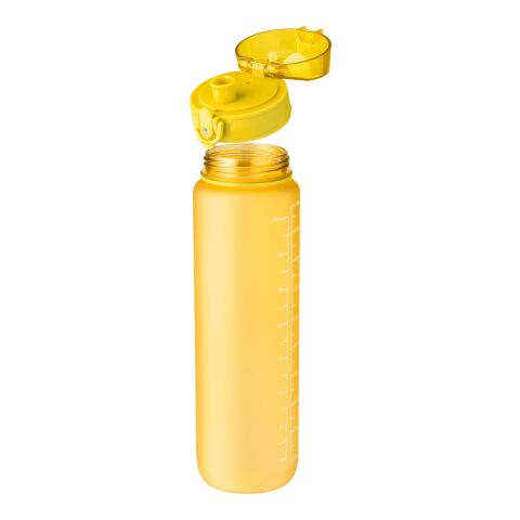 RPET drinking bottle (1000 ml) Brinley yellow | No Branding | not available | not available