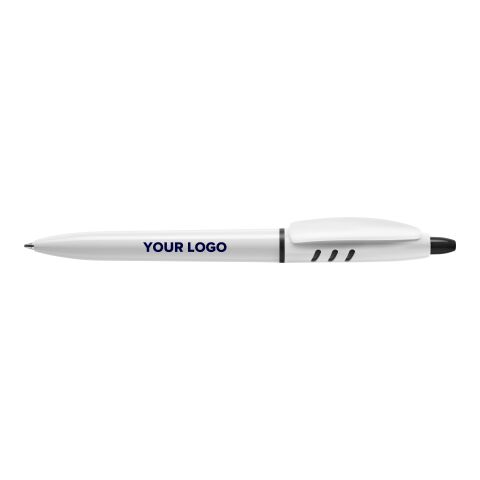 Stilolinea S30 plastic ballpen white/orange | No Branding | not available | not available