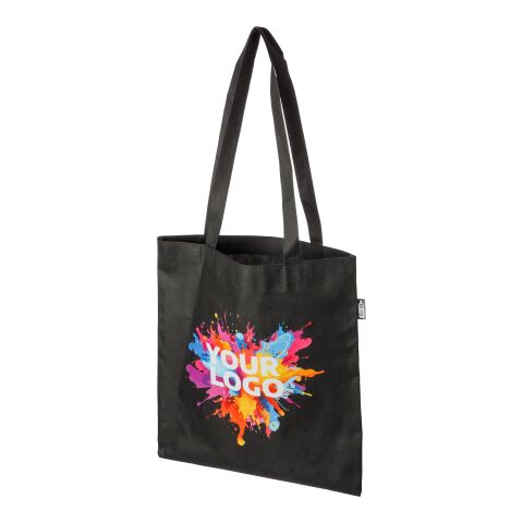 Recycled nonwoven (80 gsm) shopping bag Vian cobalt blue | No Branding | not available | not available