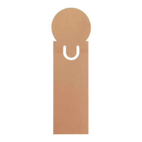 Bookmark Clay | Recycled cardboard brown