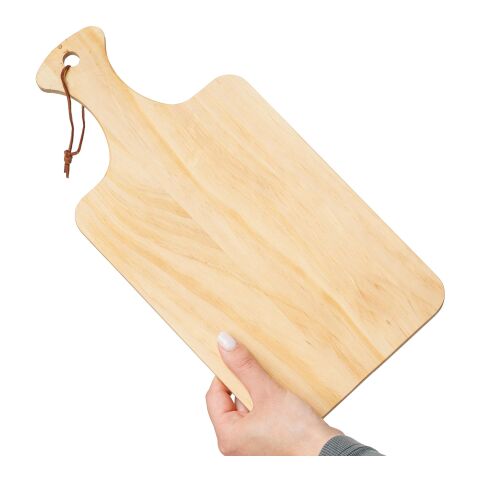 Cutting board Daxton | Recycled pinewood | With handle brown