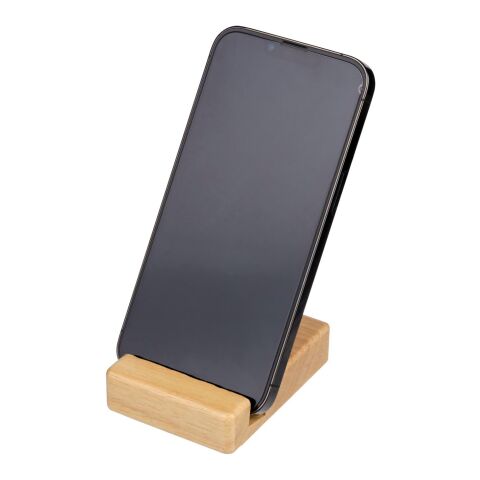 Phone holder Nyla | Recycled wood brown