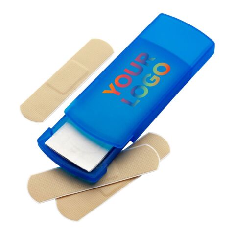 Plastic case with plasters Pocket white