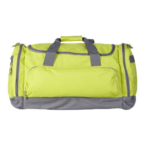 Polyester (600D) sports bag Lorenzo lime