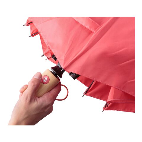 RPET umbrella Teodora red