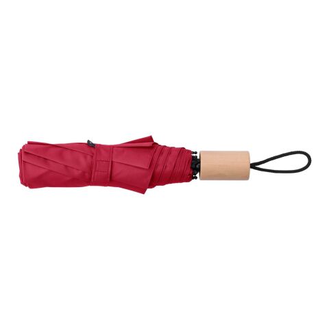 RPET 190T umbrella Brooklyn red