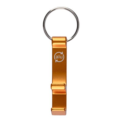 Recycled aluminium key holder Anneliese orange