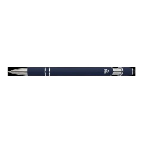 Recycled aluminium ballpen Primo blue