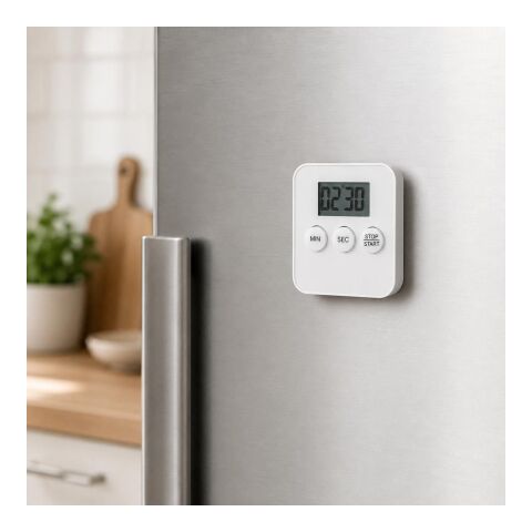 Cooking timer Nalani, ABS white