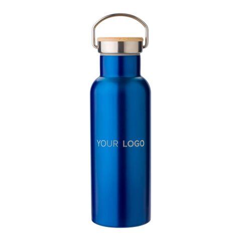 Stainless steel double-walled drinking bottle Odette silver