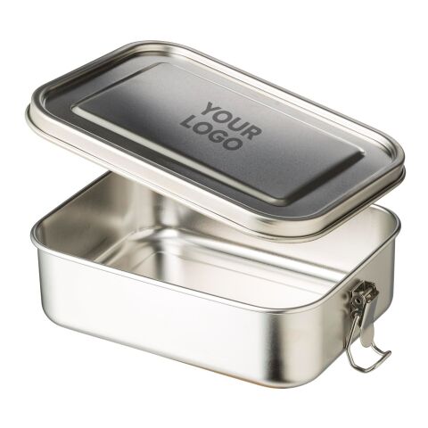 Stainless steel lunch box Kasen silver
