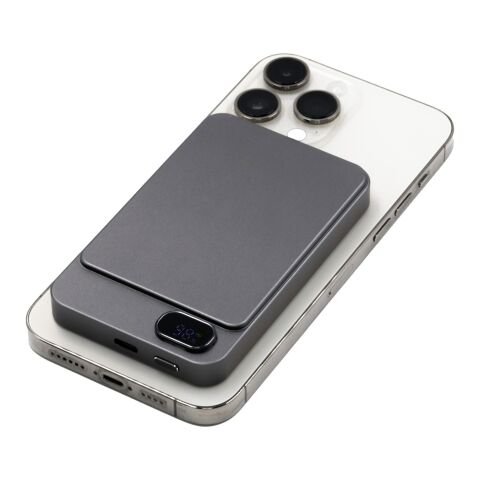 BrandCharger Powerwave 5000 wireless powerbank gun metal