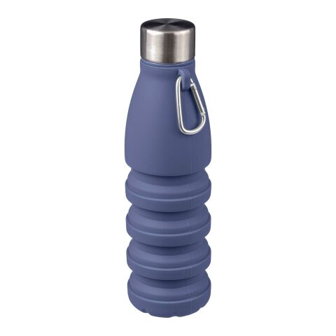 Silicone foldable drinking bottle 550 ml Erin grey