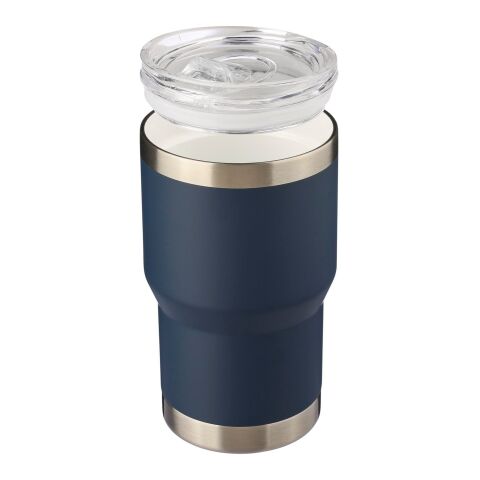 Recycled stainless steel double-walled travel mug (350 ml) Ayen grey