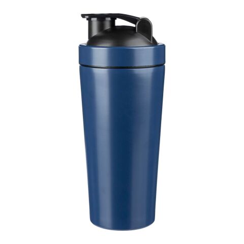 Recycled stainless steel single-walled drinking bottle (750 ml) Orla cobalt blue