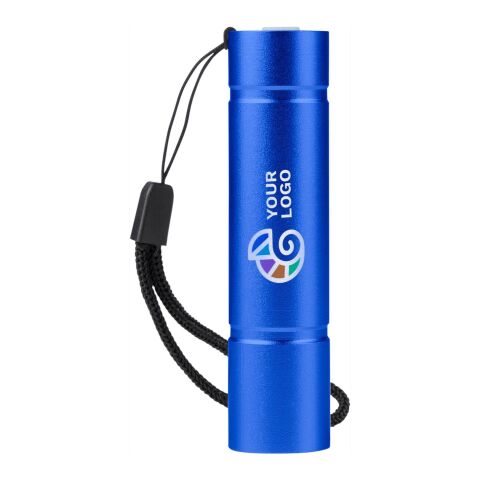 Recycled aluminium COB flashlight Sami silver